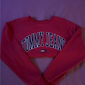 Tommy Hilfiger Vibrant Red Crewneck